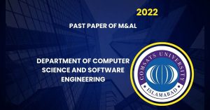 Paper Of M&AL Department Of Computer Science and Software Engineering