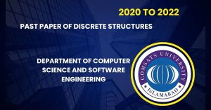 Paper Of Discrete Structures Department Of Computer science and Software Engineering